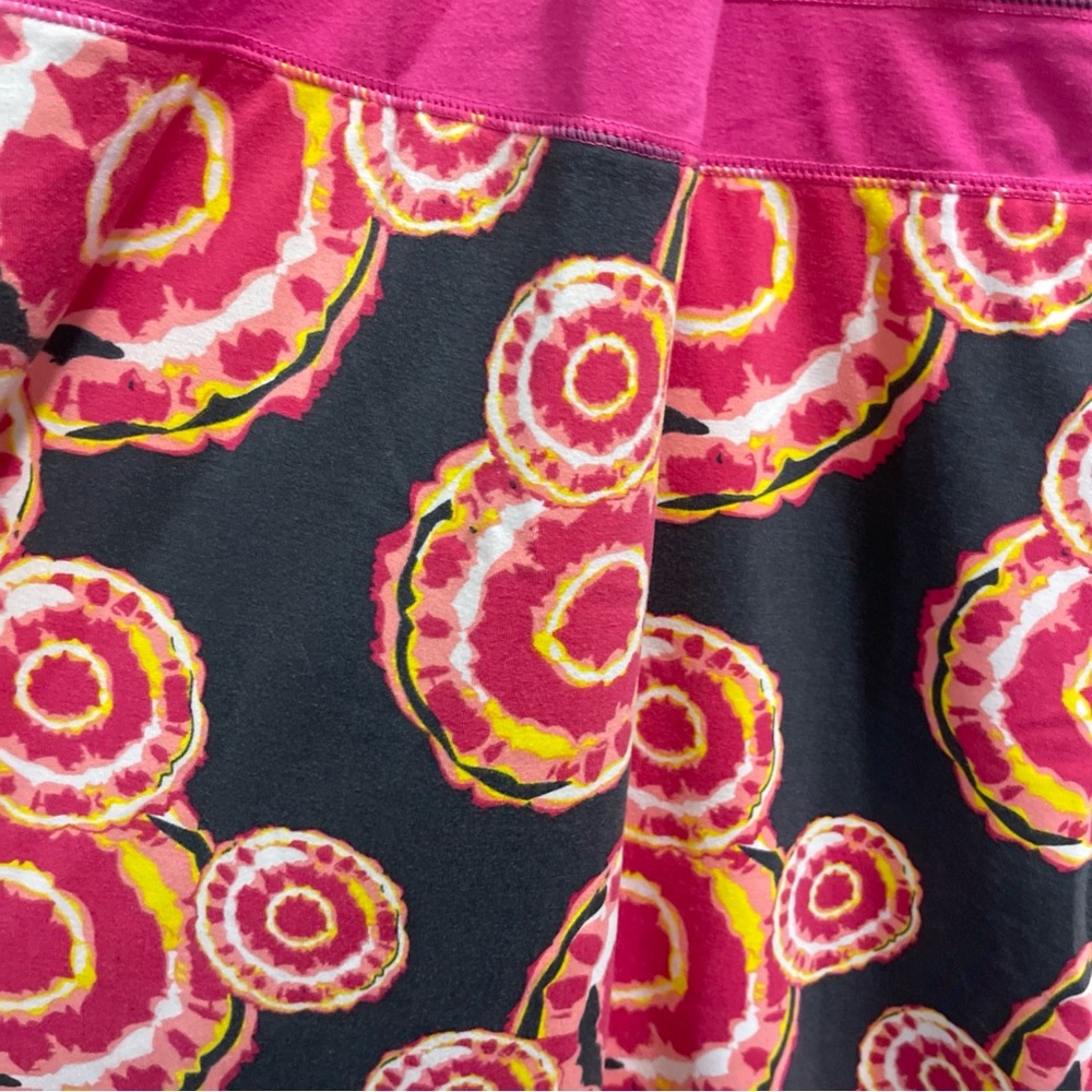 Soybu Yoga tie dye Pink and Black Swirl Mini Dress - Picture 7 of 9